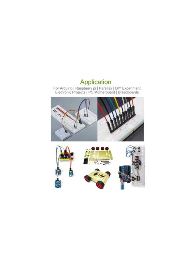 KNP Female to Female Jumper Wire - 10cm,Set of 40- for Seamless Circuit Connections - Image 2